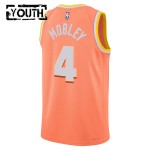 Maillot NBA Cleveland Cavaliers Evan Mobley Nike 2025-26 City Edition Orange Swingman - Enfant